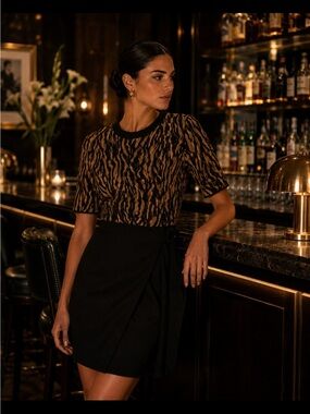 3:1 Phillip Lim Animal Print Dress